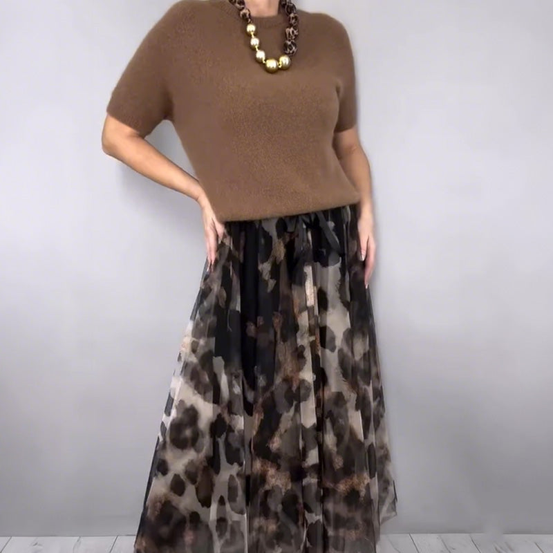 Alessia | Set Pull & Gonna Leopardata